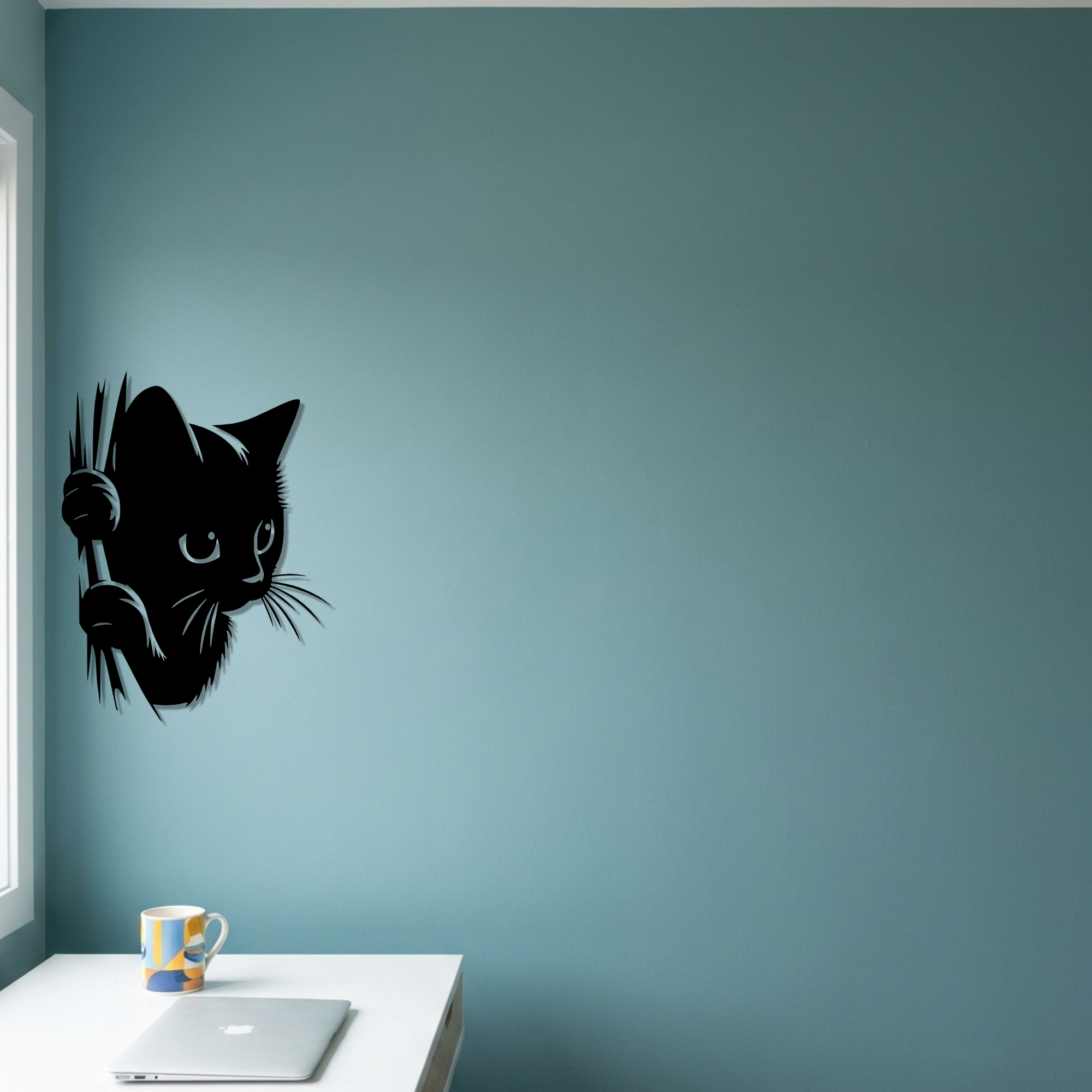 Chat – Décoration murale en métal – Image 7