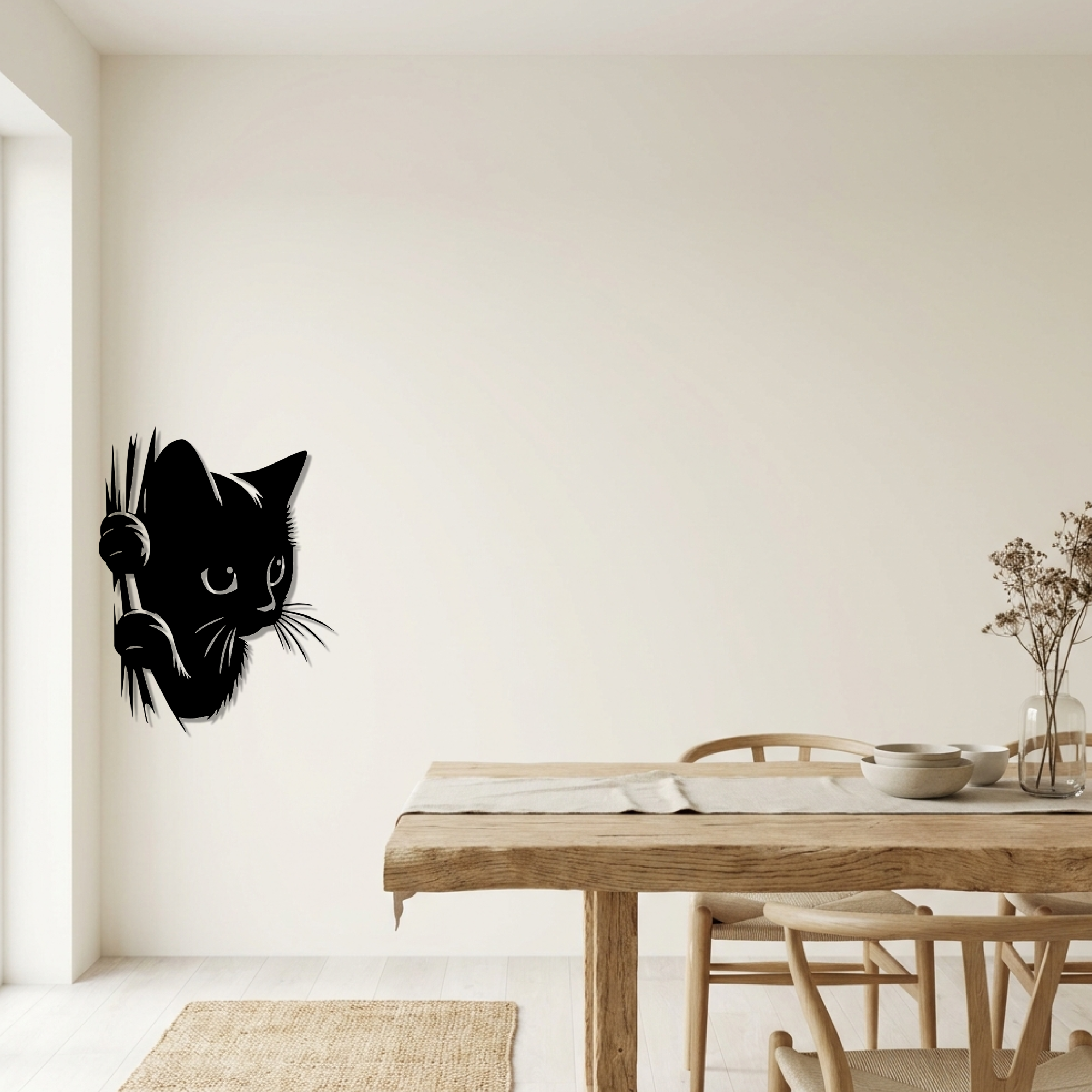 Chat – Décoration murale en métal – Image 6