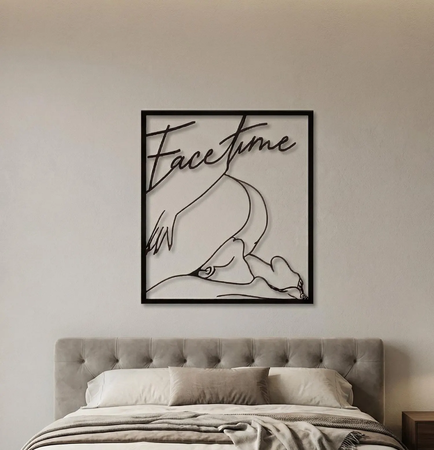 Facetime – Décoration murale en métal – Image 8
