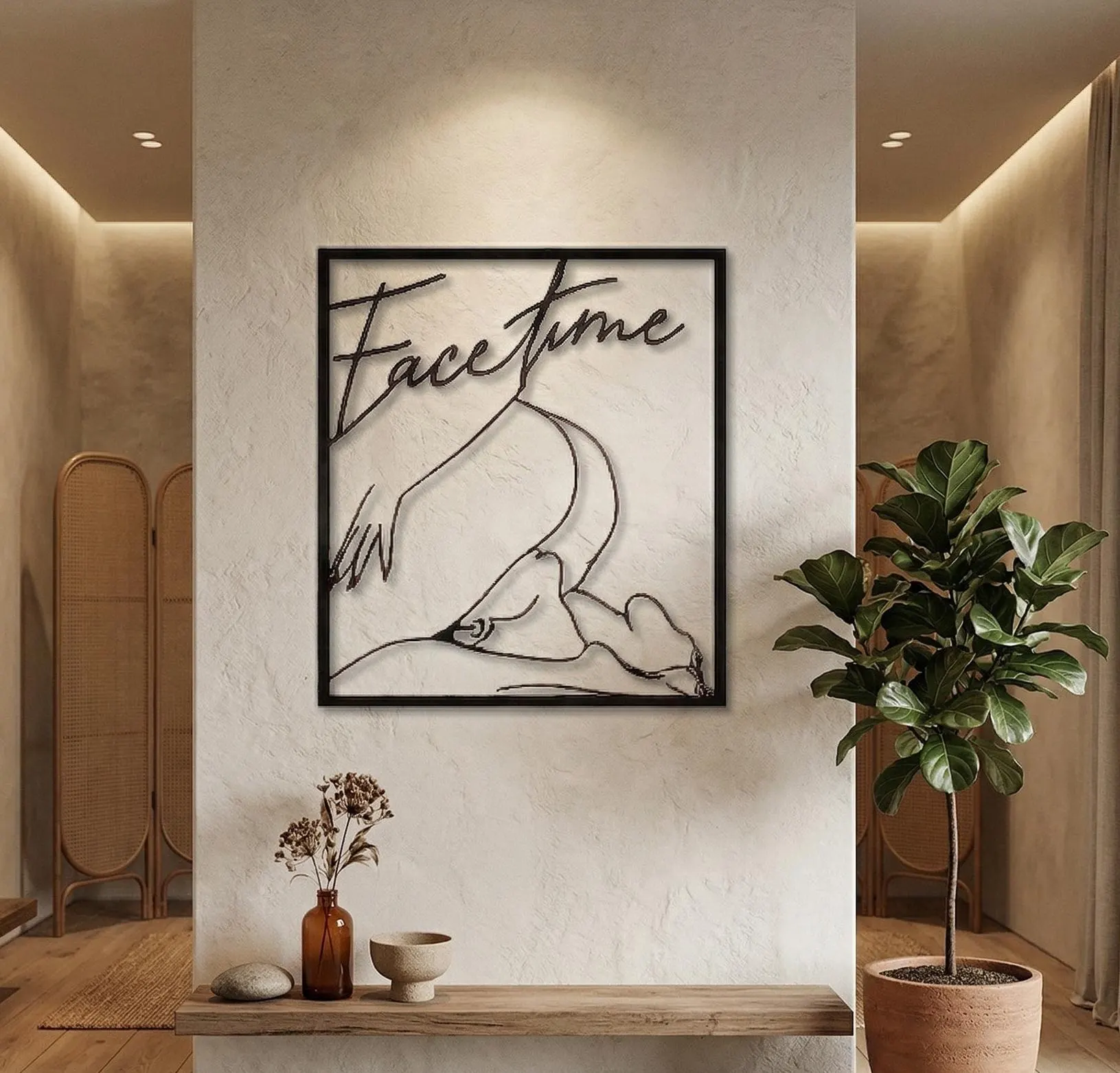 Facetime – Décoration murale en métal – Image 4
